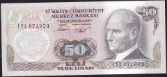 6.Emisyon 2.Tertip 50 Lira I71 071924 Çilaltı Çil