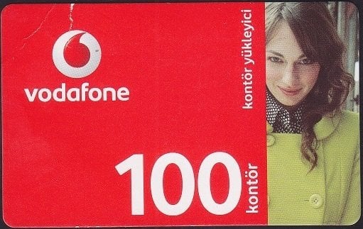 VODAFONE HAZIR KART 100 KONTÖR