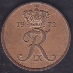Danimarka 5 Öre 1972