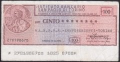 İTALYA 100 LİRE 1976 TEMİZ