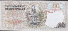 6.Emisyon 1.Tertip 50 Lira E65 268017 Çilaltı Çil