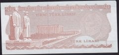 6.EMİSYON 3.TERTİP 20 LİRA H25 940701 ÇİLALTI ÇİL