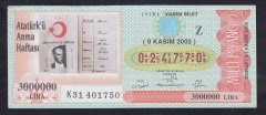 2003 9 KASIM YARIM BİLET
