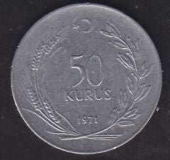 1971 Yılı 50 Kuruş