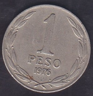 ŞİLİ 1 PESO 1976
