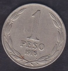 ŞİLİ 1 PESO 1976