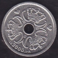 Danimarka 1 Kron 2000