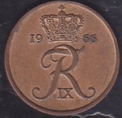Danimarka 5 Öre 1966
