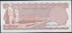 6.Emisyon 1.Tertip 20 Lira A27 157474 Ççt Çilaltı