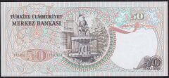 6.Emisyon 2.Tertip 50 Lira I54 353362 Çil