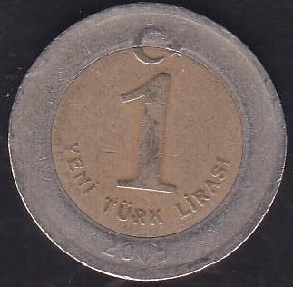 2005 Yılı 1 Yeni Türk Lirası