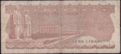 6.Emisyon 1.Tertip 20 Lira A22 048782 Temiz