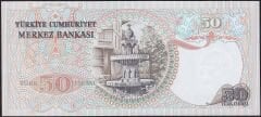 6.Emisyon 2.Tertip 50 Lira I37 094147 Çil