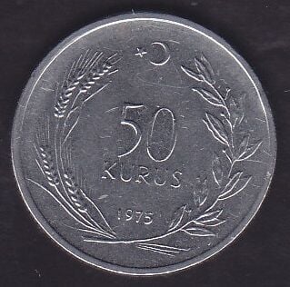 1975 Yılı 50 Kuruş