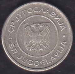 Yugoslavya 1 Dinar 2002
