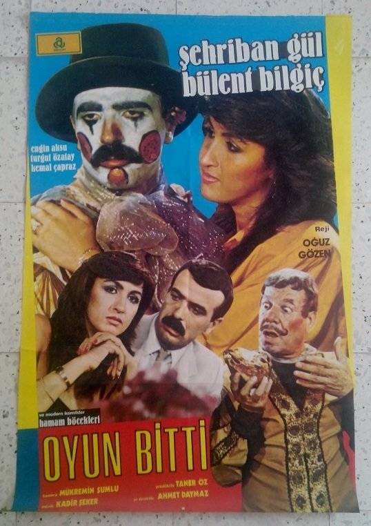 ŞEHRİBAN GÜL - BÜLENT BİLGİÇ -  OYUN BİTTİ eski para mezat