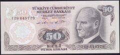 6.Emisyon 1.Tertip 50 Lira I29 649729 Çil