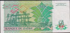 Zaire 50 Zaires 1988 Çilaltı Çil Pick 32