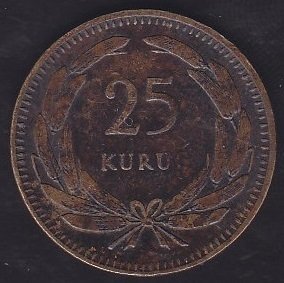 1948 YILI 25 KURUŞ