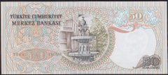 6.Emisyon 1.Tertip 50 Lira E14 150771 Çilaltı