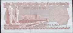 6.EMİSYON 3.TERTİP 20 LİRA H11 060887 ÇÇT ÇİLALTI
