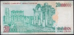 7.EMİSYON 20 000 000 LİRA H51 715206 ÇOK TEMİZ+
