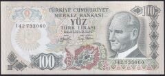 6.Emisyon 2.Tertip 100 Lira I42 733060 Ççt Çilaltı