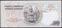 6.Emisyon 1.Tertip 50 Lira I26 740513 Çilaltı Çil