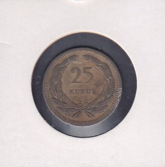1956 Yılı 25 Kuruş