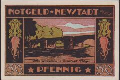 Almanya 50 Pfennig Notgeld 1921 Çil