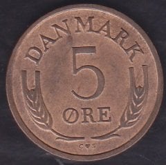 Danimarka 5 Öre 1967