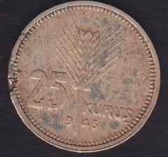 1945 YILI 25 KURUŞ eski para fiyatları