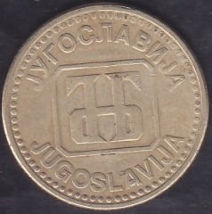 Yugoslavya 50 Dinar 1992