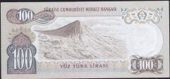 6.Emisyon 2.Tertip 100 Lira I36 640807 Çilaltı