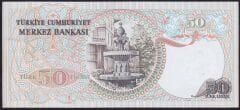 6.Emisyon 1.Tertip 50 Lira I24 033761 Çilaltı Çil
