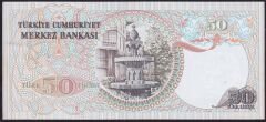 6.Emisyon 1.Tertip 50 Lira I24 033761 Çilaltı Çil