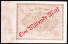 Almanya 1 000 000 000 Mark 1923 Sürsajlı Çok Temiz +