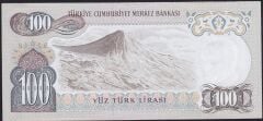 6.Emisyon 2.Tertip 100 Lira I37 334301 Çilaltı
