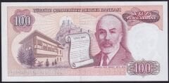 7.Emisyon 2.Tertip 100 Lira D41 068544 Çil