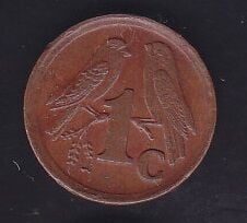 Güney Afrika 1 Cent 1991