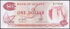 Guyana 1 Dolar 1992 Çil