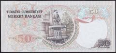 6.Emisyon 1.Tertip 50 Lira I08 298201 Çilaltı Çil