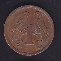 Güney Afrika 1 Cent 1995