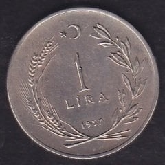 1957 Yılı 1 Lira