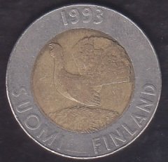 Finlandiya 10 Markka 1993