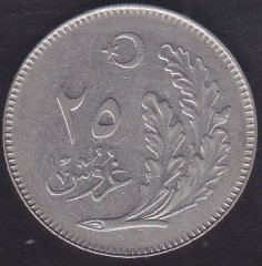 1928 YILI 25 KURUŞ eski para mezat