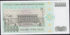 7.Emisyon 2.Tertip 50000 Lira L49 867856 Çok Çok Temiz+