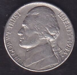 Amerika 5 Cent 1984 D