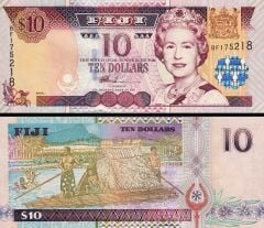 Fiji 10 Dolar 2002 Çil Pick 106