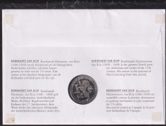 Hollanda 1 Ecu 1999 Folder Pullu ve Zarf Kapamada ( Rembrandt van Rijn)